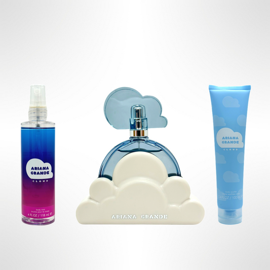 gift set cloud by ariana grande 3pcs