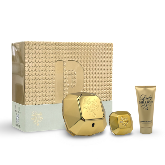 gift set lady million by paco rabanne