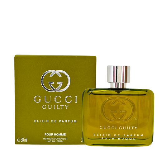 gucci guilty elixir de parfum pour homme 2oz