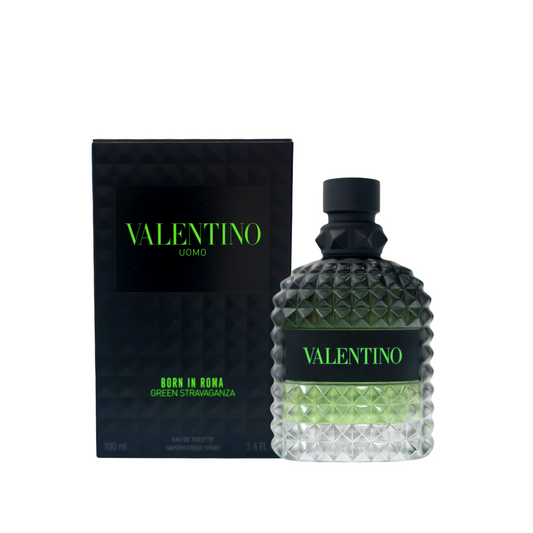 born in roma green stravaganza by valentino 3.4oz eau de toilette