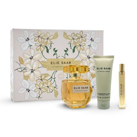 gift set le parfum lumière by elie saab 3pcs