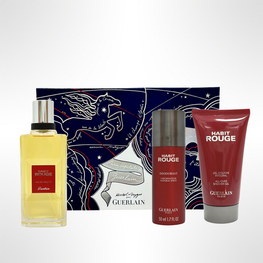 gift set habit rouge by guerlain