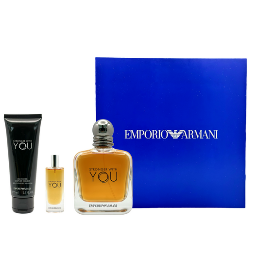 gift set stronger with you by emporio armani edt