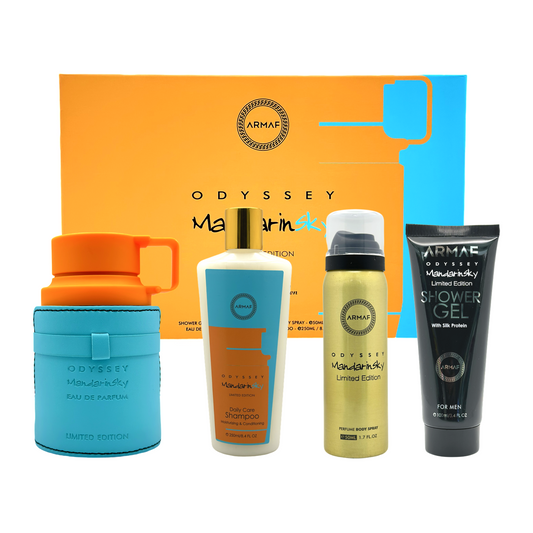 gift set odyssey mandarin sky by armaf edp