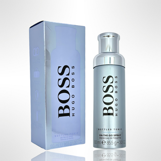 bottled tonic on the go spray by hugo boss