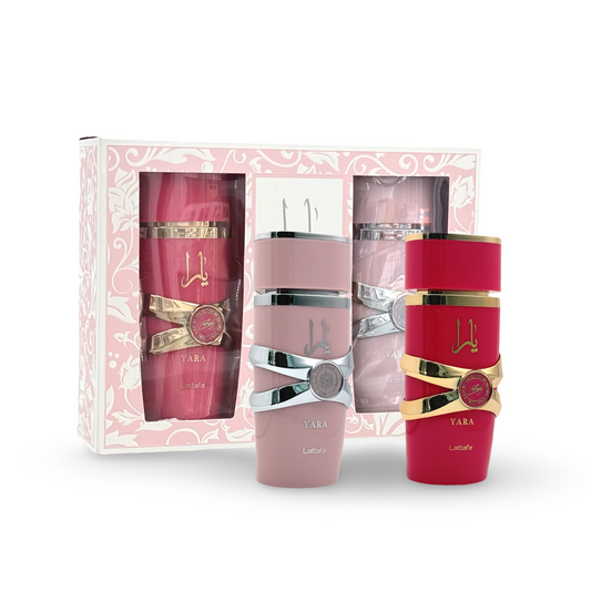gift set yara by lattafa 2pcs