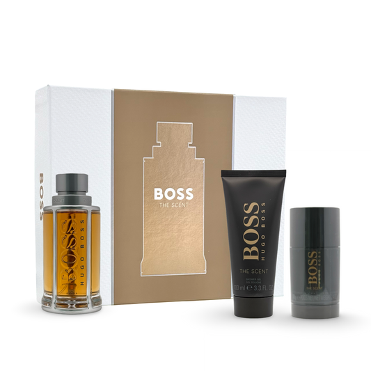gif set the scent by hugo boss