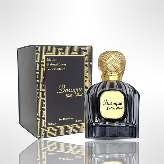 baroque satin oud by maison alhambra