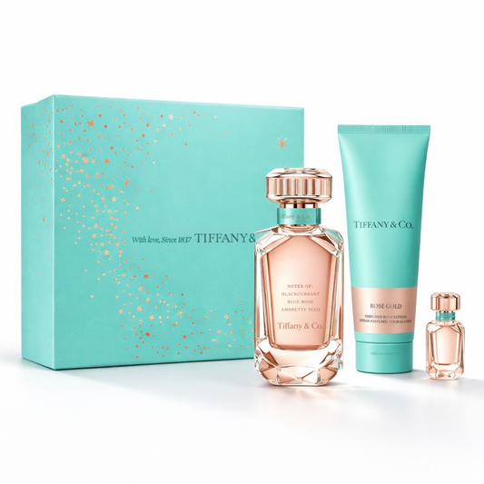 gift set rose gold by tiffany & co