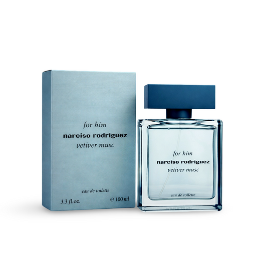 vetiver musc for him by narciso rodriguez