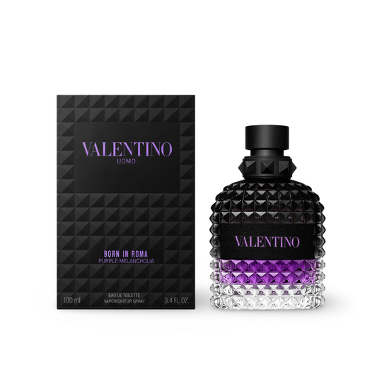 uomo born in roma purple melancholia by valentino