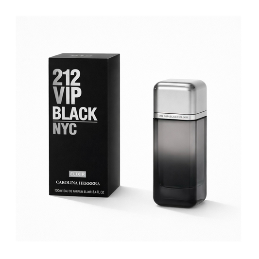 212 vip black elixir by carolina herrera