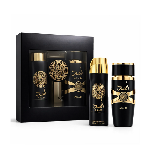 gift set asad by lattafa 2pcs