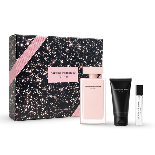 gift set narciso rodríguez for her eau de parfum