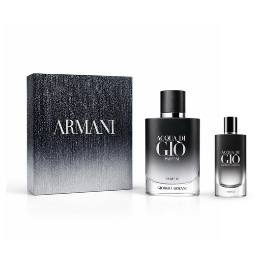 gift set acqua di gio parfum by giorgio armani 2pcs for men