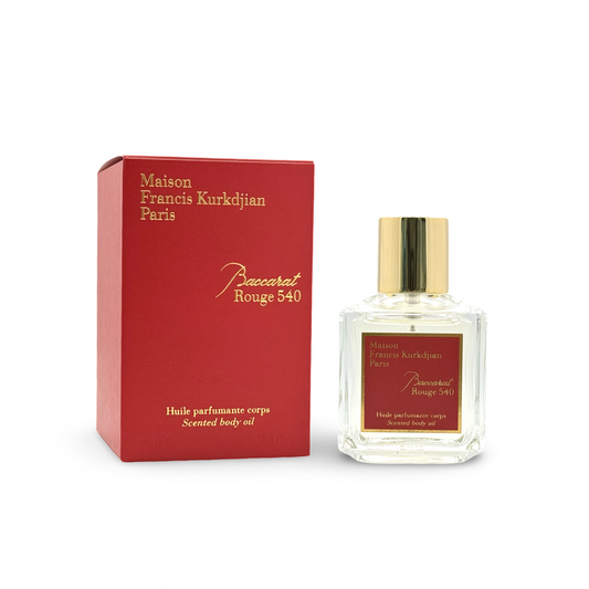 baccarat rouge 540 body oil by maison francis kurkdijian