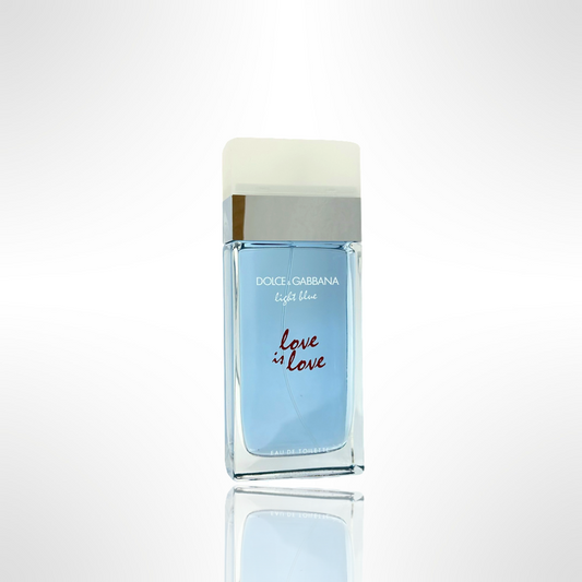 light blue love is love by dolce & gabbana
